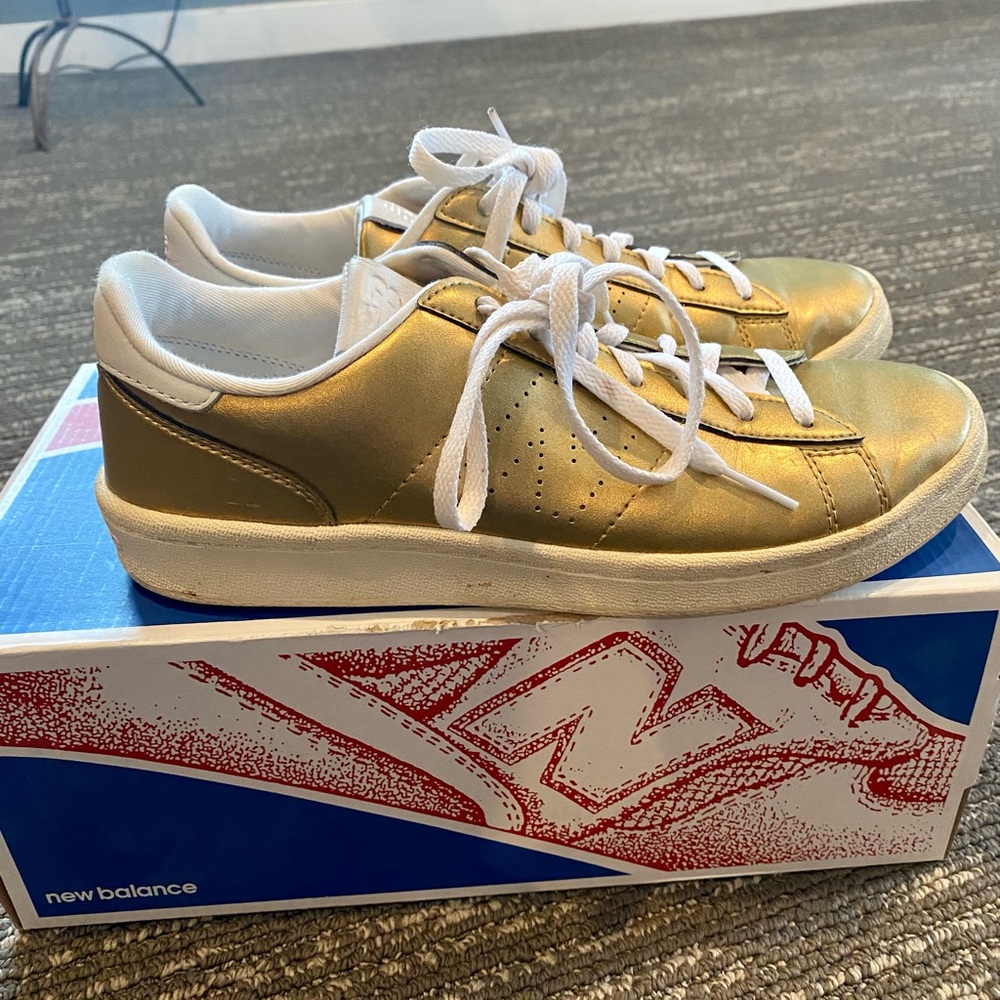 New Balance Women’s Gold Sneakers